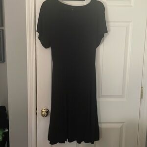 Torrid Black Dress With Bow